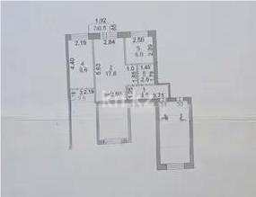 Продажа 2-комнатной квартиры, 43 м² в Караганде
