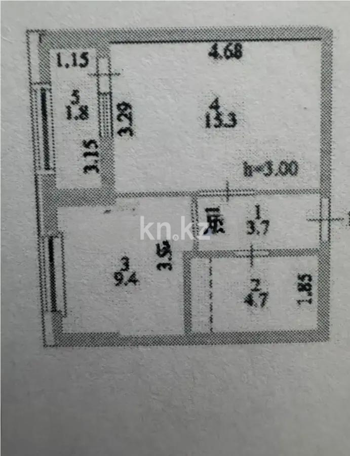 Продажа 1-комнатной квартиры, 35 м², ул. Молдагалиева, дом  3 в Астане