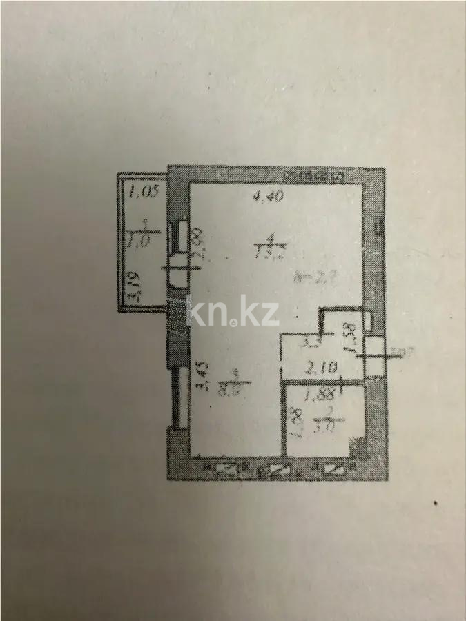 Продажа 1-комнатной квартиры, 28.5 м², ул. Тархана, дом  9 в Астане - фото 4