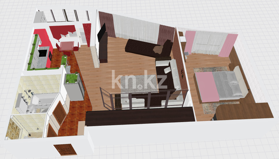 Продажа 2-комнатной квартиры, 60 м², ул. Сарайшык, дом  5 в Астане - фото 9