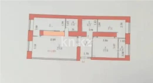 Продажа 3-комнатной квартиры, 80.2 м² в Астане