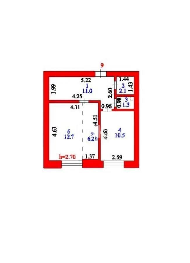 Продажа 2-комнатной квартиры, 44 м² в Астане - фото 5