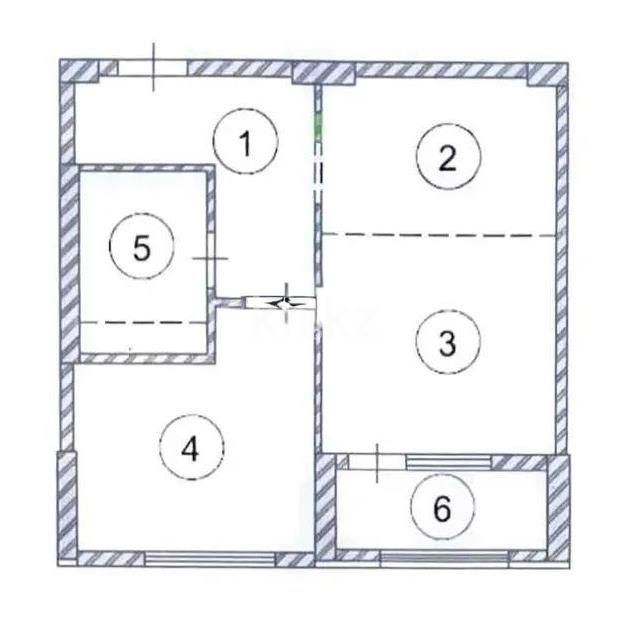 Продажа 2-комнатной квартиры, 38.2 м² в Астане - фото 5