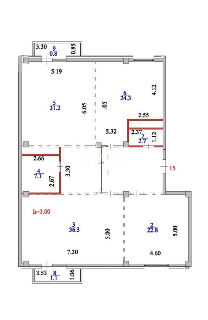 Продажа 4-комнатной квартиры, 150.5 м² в Астане - фото 2