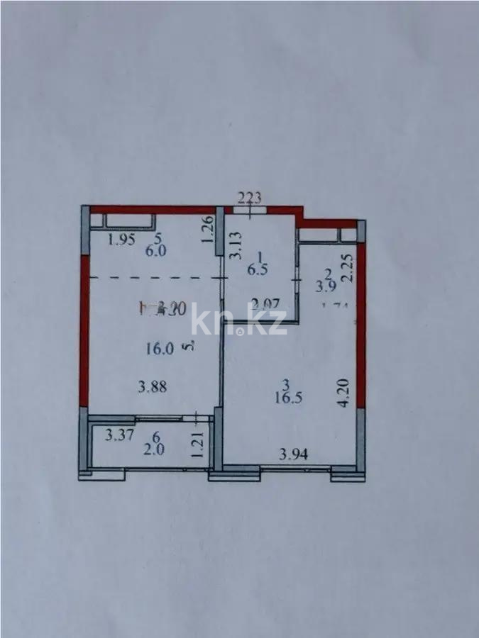 Продажа 2-комнатной квартиры, 53.8 м² в Астане - фото 6