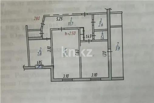 Продажа 2-комнатной квартиры, 57 м², 3А мкр., дом  16 в Темиртау - фото 2