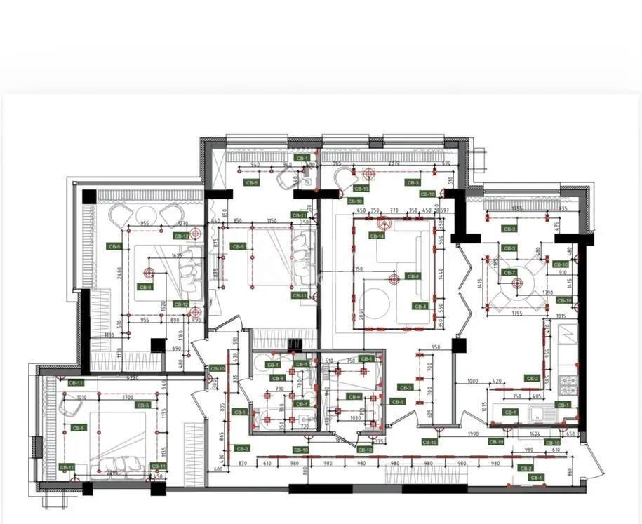 Продажа 4-комнатной квартиры, 131.8 м² в Алматы