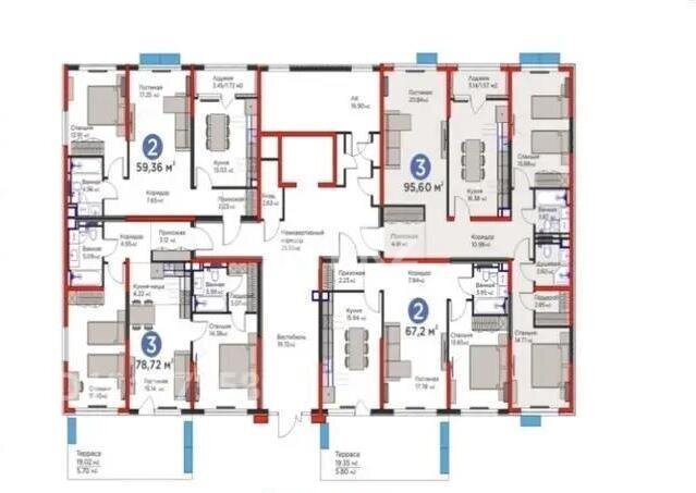 Продажа 3-комнатной квартиры, 95 м² в Алматы