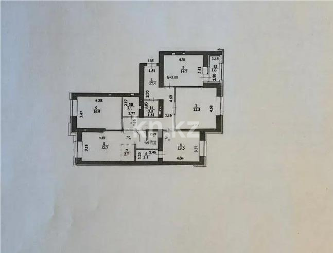 Продажа 4-комнатной квартиры, 117.5 м² в Астане - фото 4