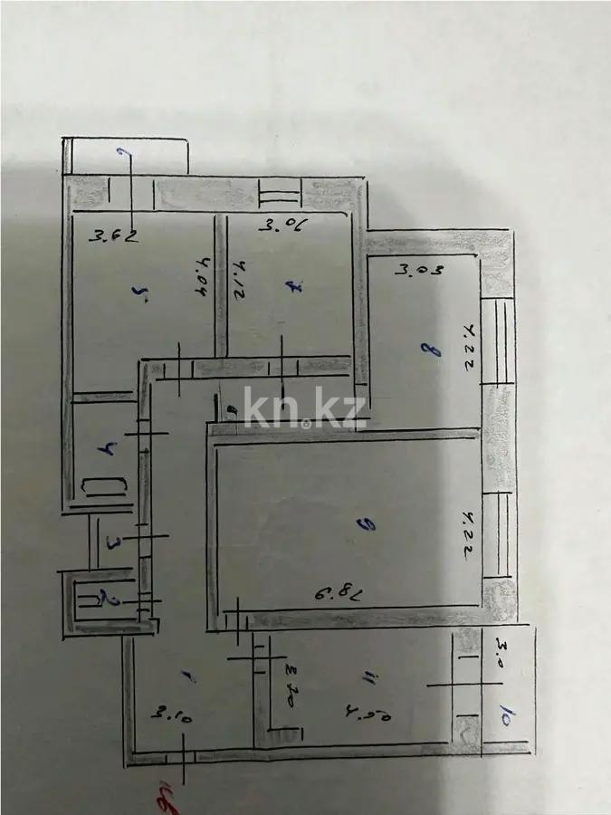 Продажа 4-комнатной квартиры, 120 м² в Астане - фото 6