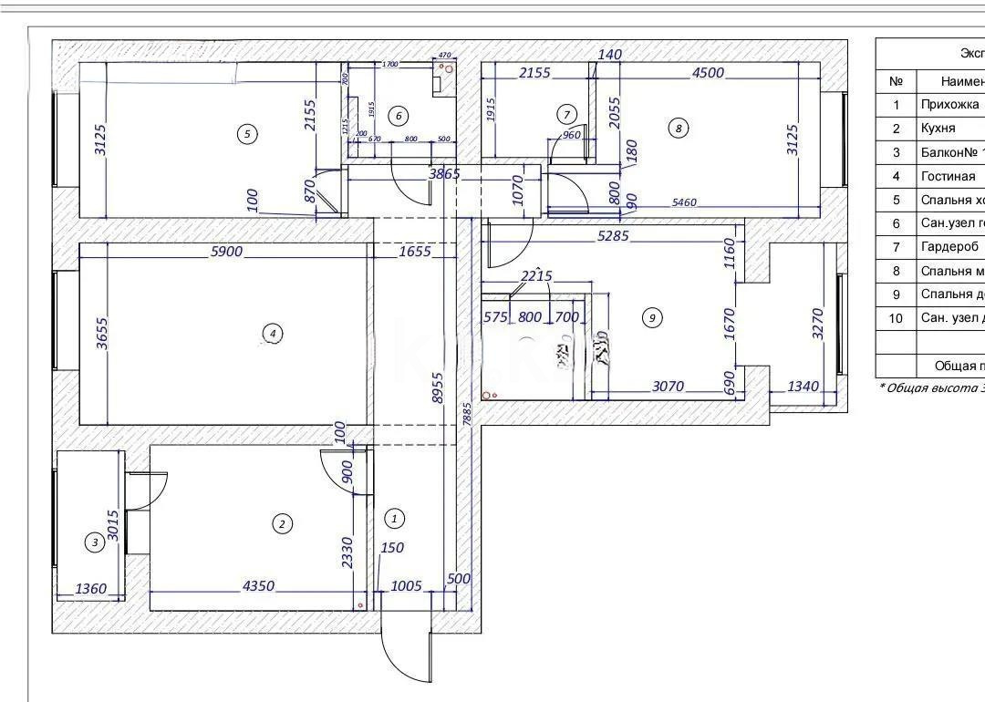 Продажа 4-комнатной квартиры, 120 м² в Астане - фото 8