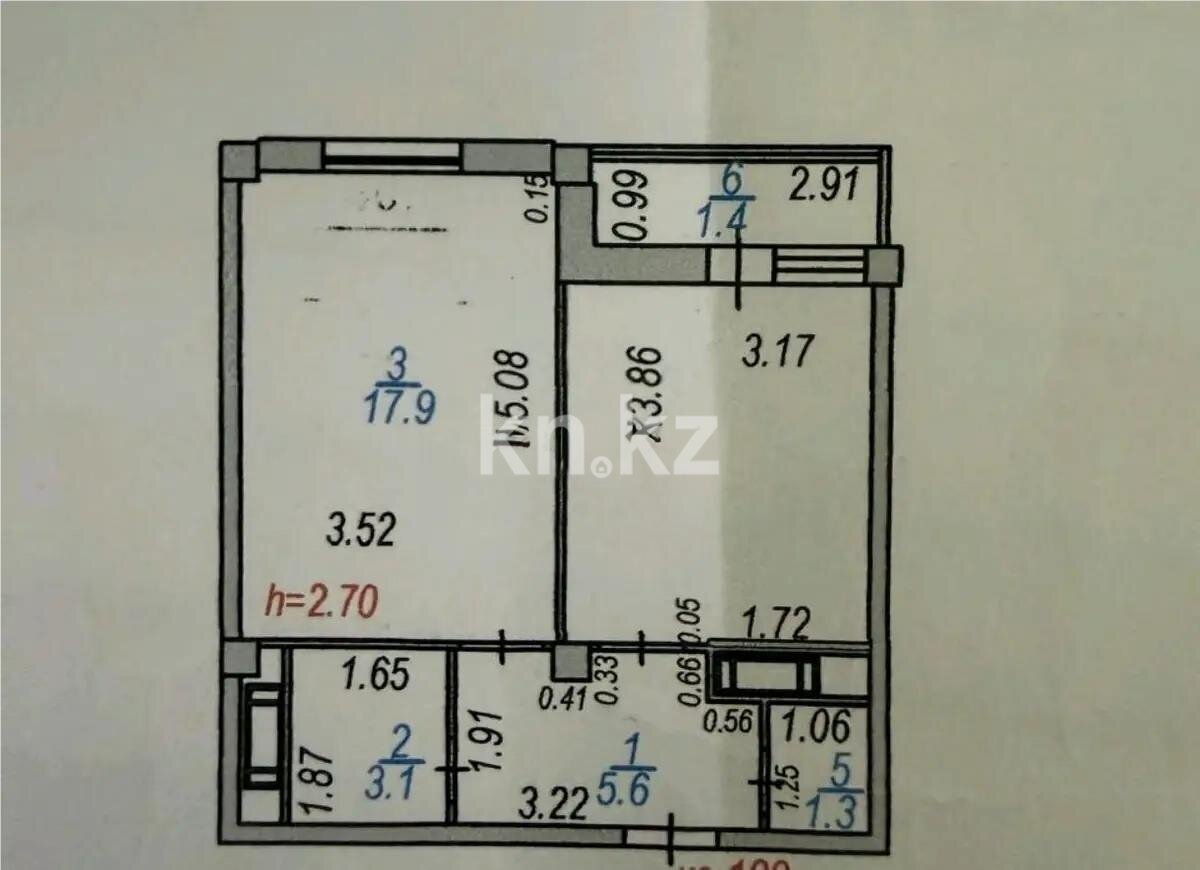 Продажа 1-комнатной квартиры, 42 м² в Астане - фото 5