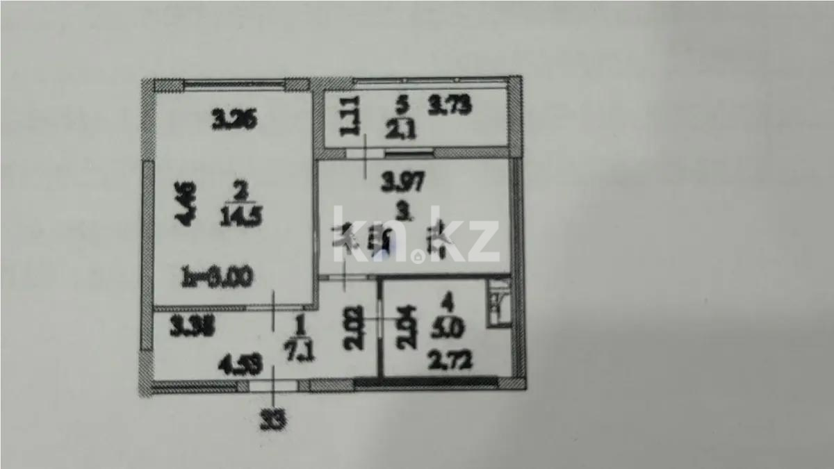 Продажа 1-комнатной квартиры, 38.2 м² в Астане