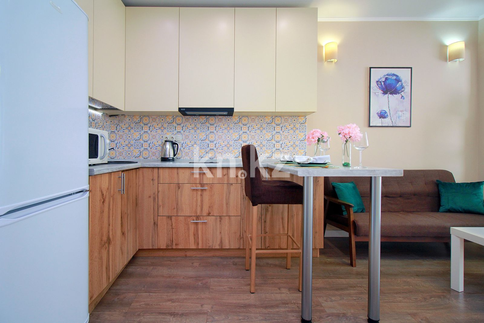 Аренда 1-комнатной квартиры посуточно, 37 м² в Алматы - фото 3