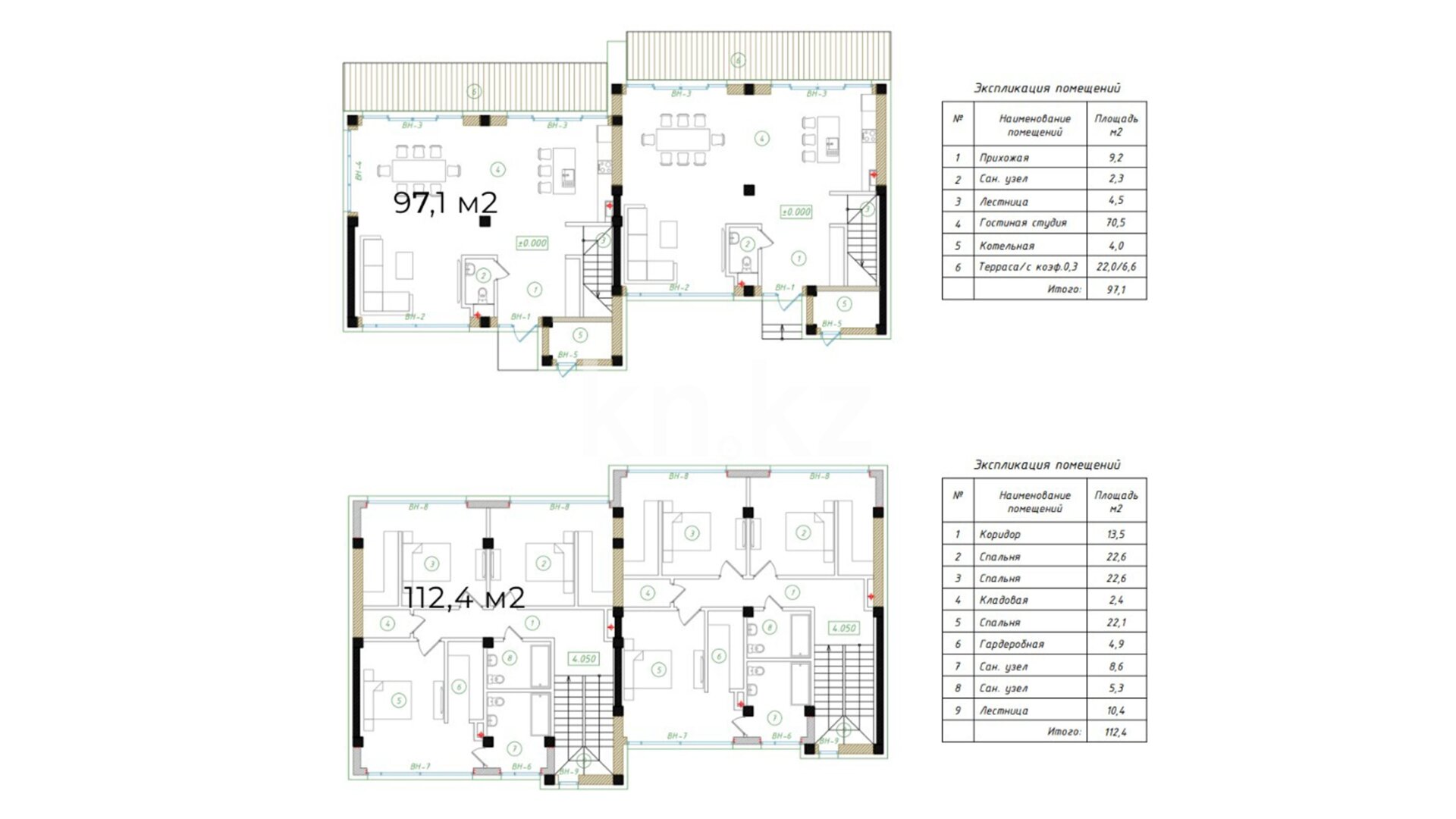 ЖК Sunny Village, 4-комнатная, цена 240 000 000 ₸, 1 090 910 ₸&nbsp;/&nbsp;м²
