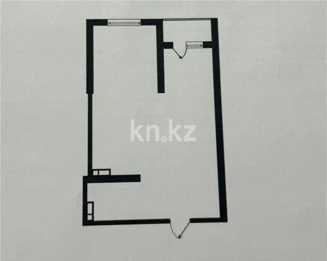 Продажа 1-комнатной квартиры, 57.9 м², пр. Рыскулова, дом  103/7 стр в Алматы