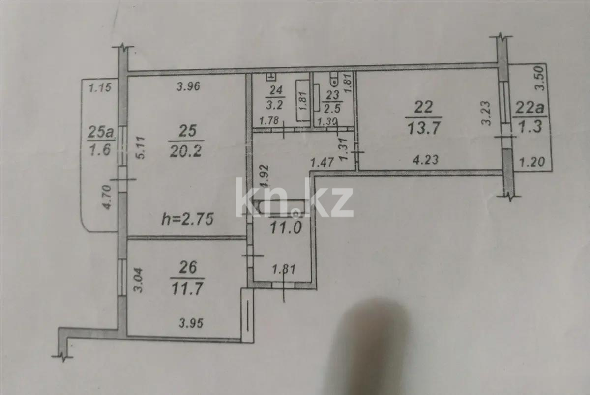 Продажа 2-комнатной квартиры, 65 м² в Алматы - фото 4