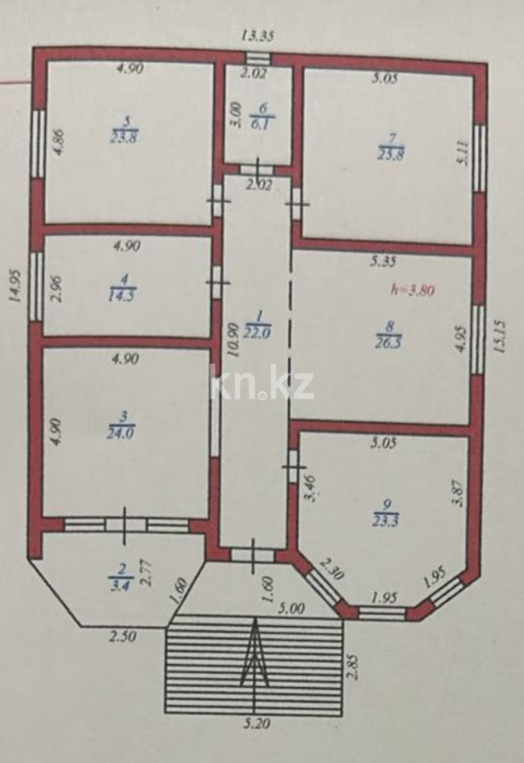 Продажа 5-комнатного дома, 252 м² в Алматы - фото 33