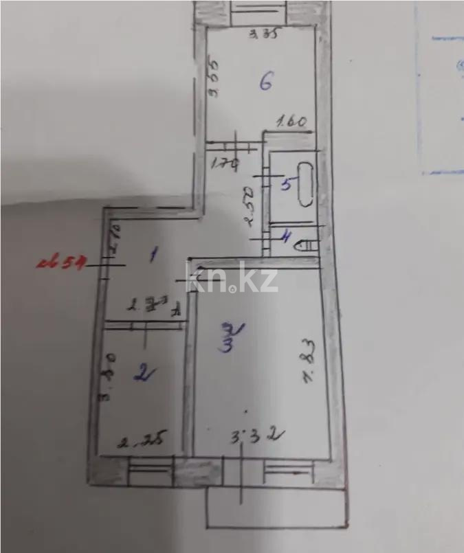 Продажа 2-комнатной квартиры, 50 м² в Астане - фото 5