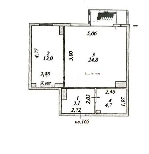 Продажа 1-комнатной квартиры, 50 м², ул. Петрова, дом  10 в Астане - фото 5
