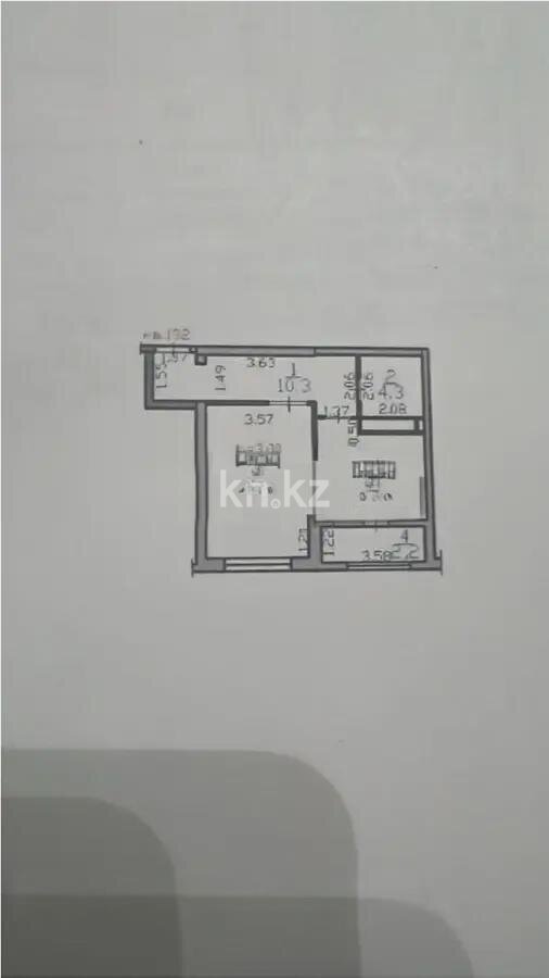 Продажа 2-комнатной квартиры, 45.4 м² в Алматы