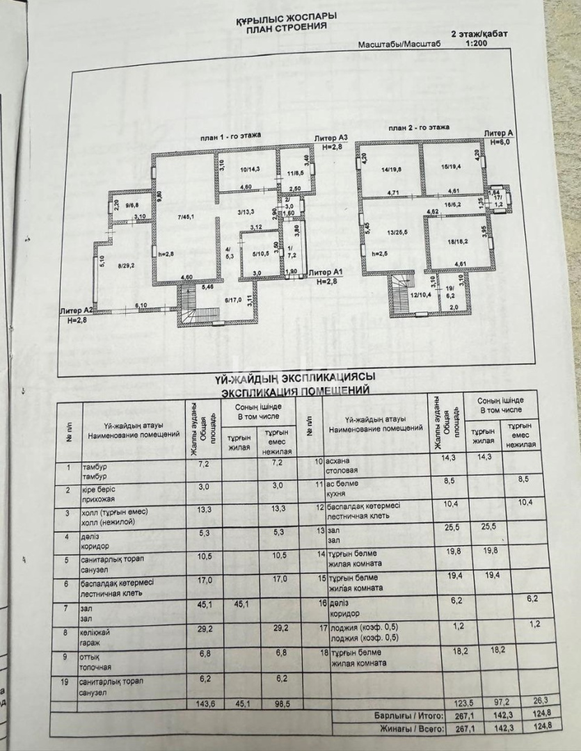Продажа 4-комнатного дома, 267.1 м², .Акжайык в Акмолинской области - фото 2