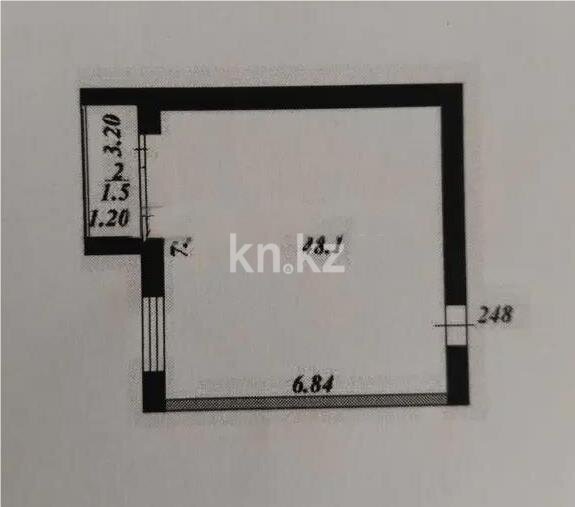 Продажа 1-комнатной квартиры, 49 м² в Караганде