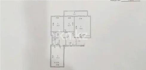 Продажа 3-комнатной квартиры, 90.3 м² в Астане - фото 6