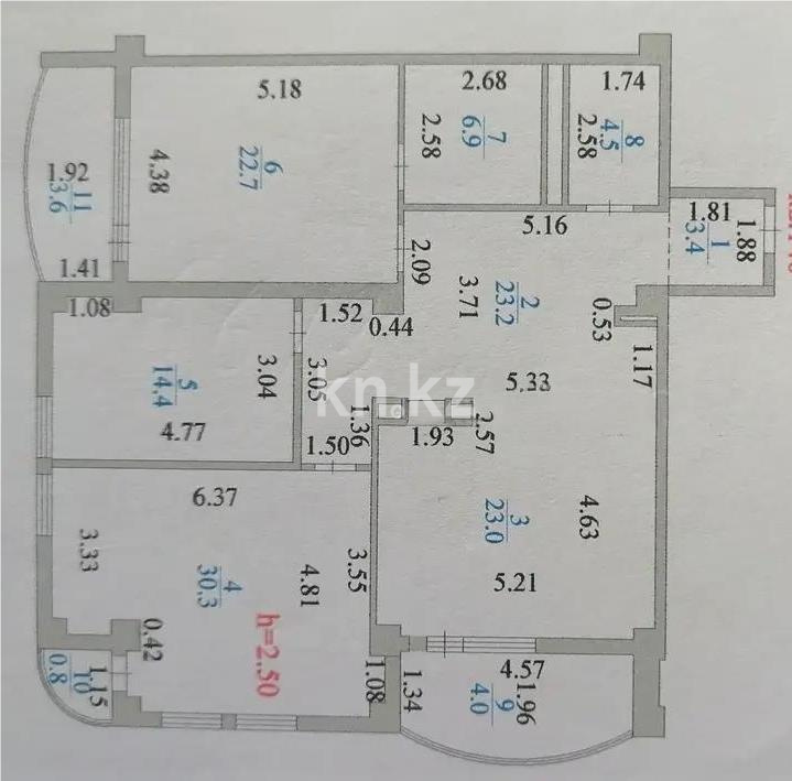 Продажа 4-комнатной квартиры, 136.8 м² в Астане - фото 7