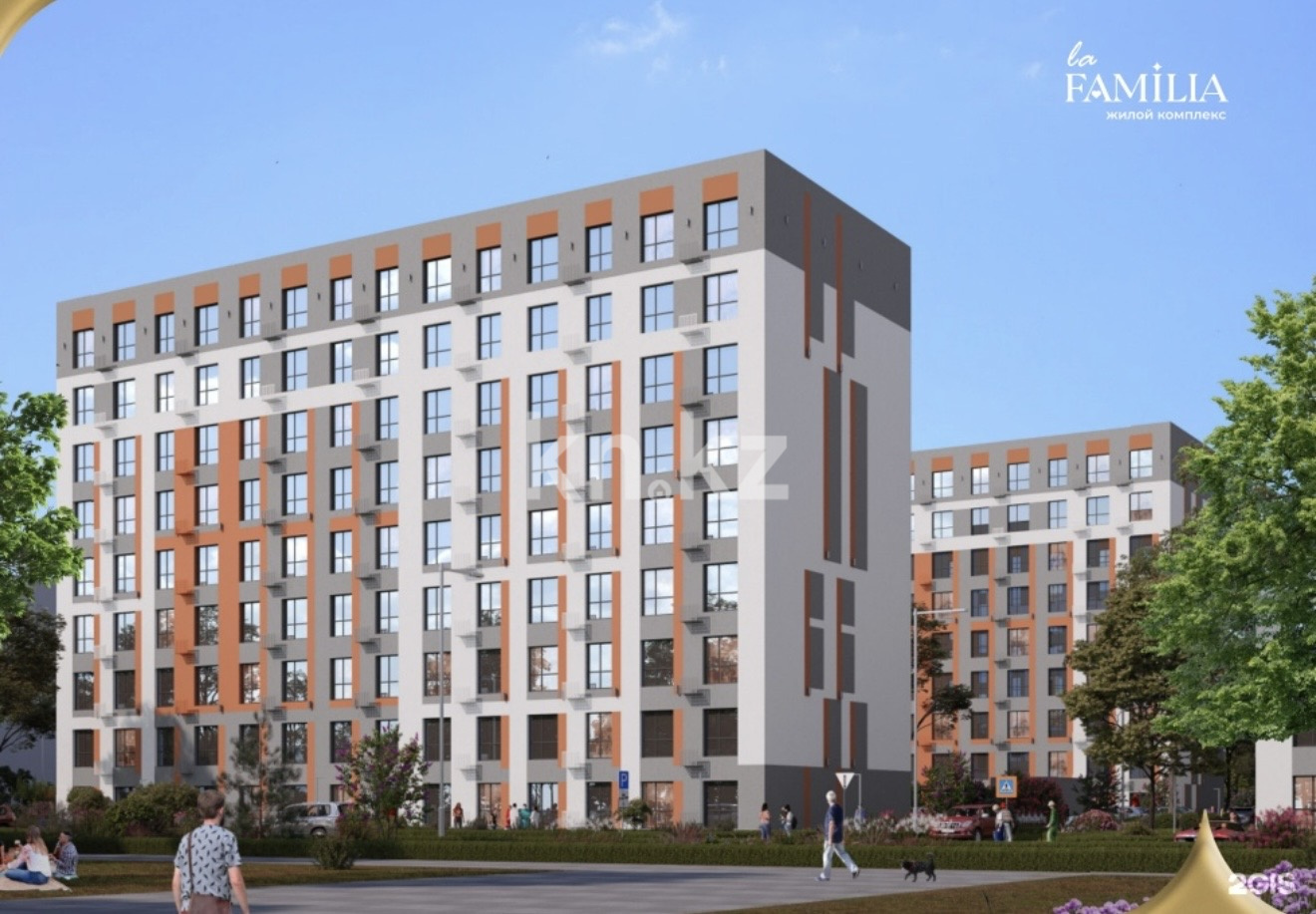 Продажа 2-комнатной квартиры, 55.93 м² в Астане - фото 3