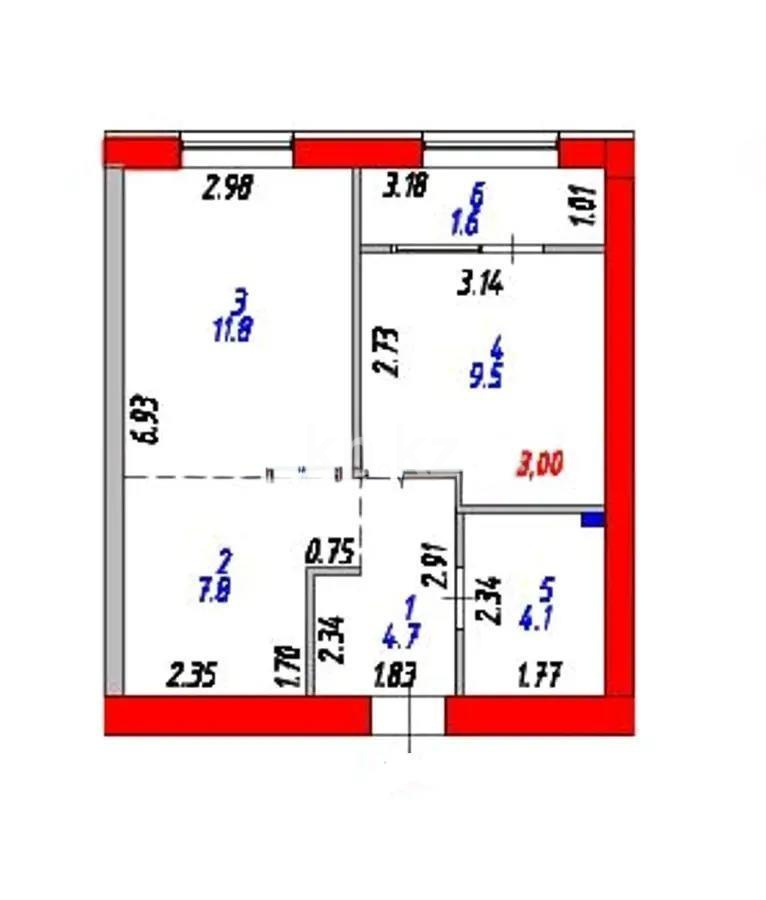 Продажа 2-комнатной квартиры, 39.5 м² в Астане - фото 8