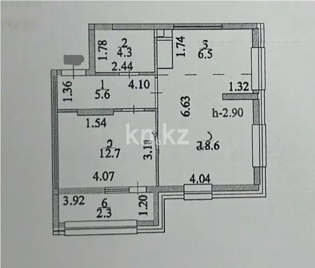 Продажа 2-комнатной квартиры, 50 м² в Астане - фото 4