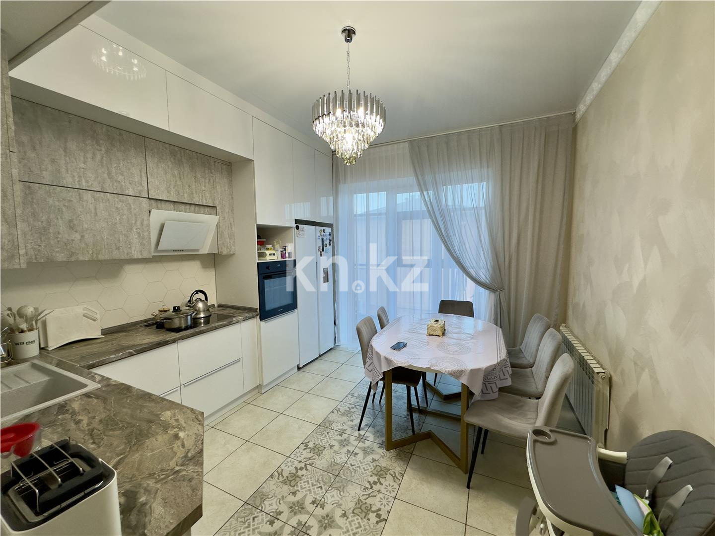 Продажа 3-комнатной квартиры, 85 м², мкр-н Степной-2 в Караганде - фото 9