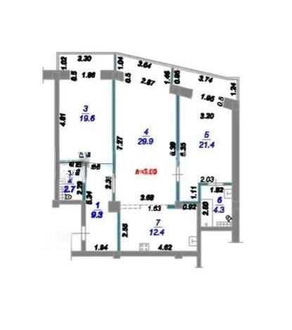 Продажа 3-комнатной квартиры, 99.6 м² в Алматы - фото 9