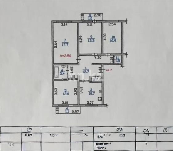 Продажа 4-комнатной квартиры, 85.6 м² в Алматы - фото 9