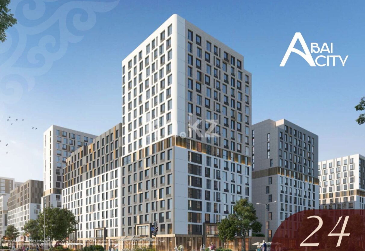 Продажа 2-комнатной квартиры, 60.1 м² в Астане