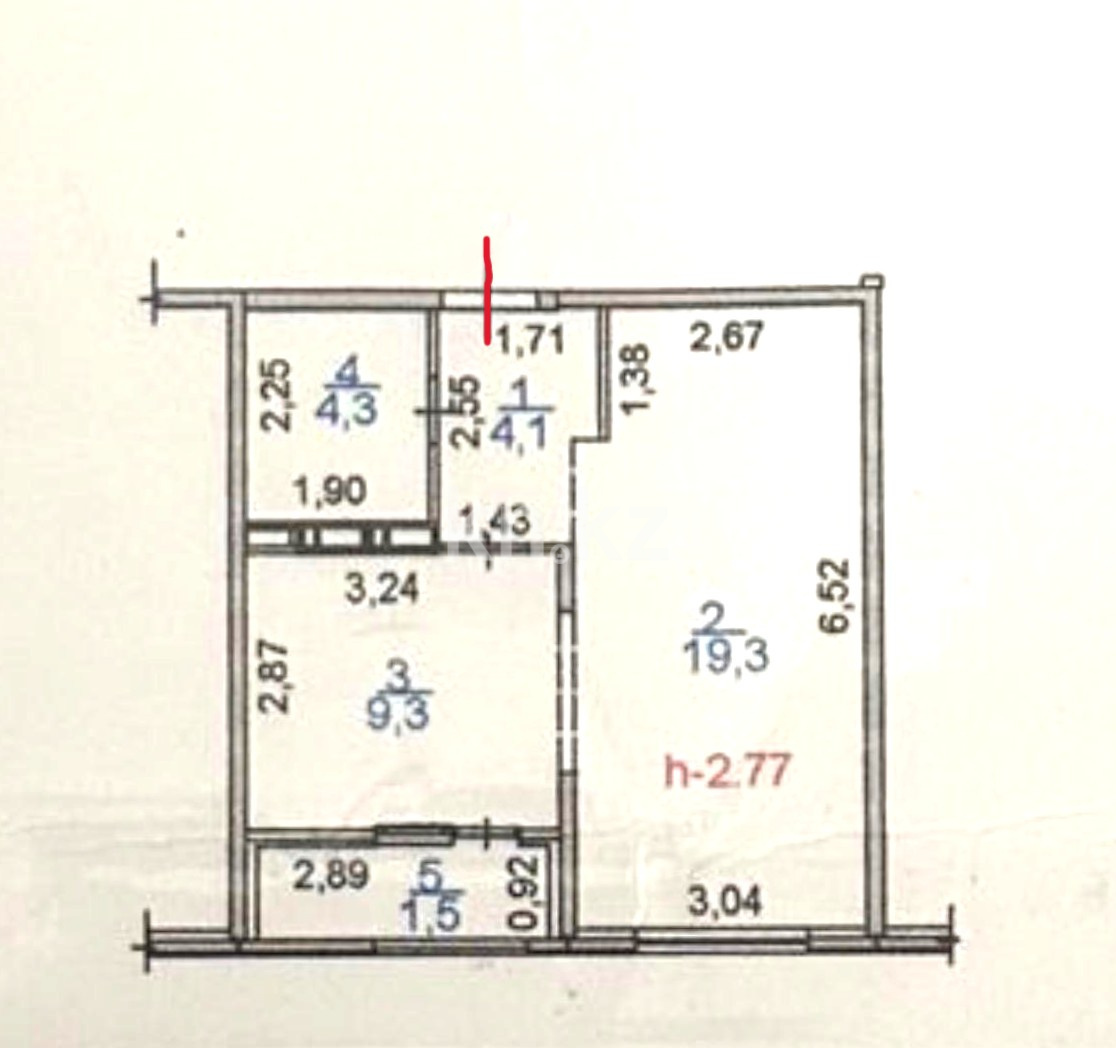 Продажа 1-комнатной квартиры, 38.5 м² в Алматы - фото 15
