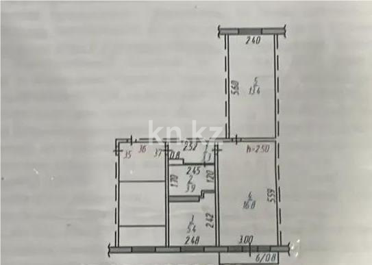 Продажа 2-комнатной квартиры, 42 м² в Темиртау
