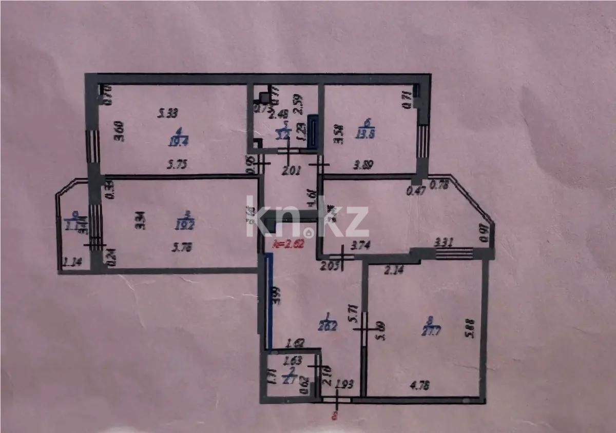 Продажа 4-комнатной квартиры, 135.2 м² в Астане - фото 9