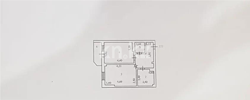 Продажа 2-комнатной квартиры, 49.3 м² в Астане - фото 7