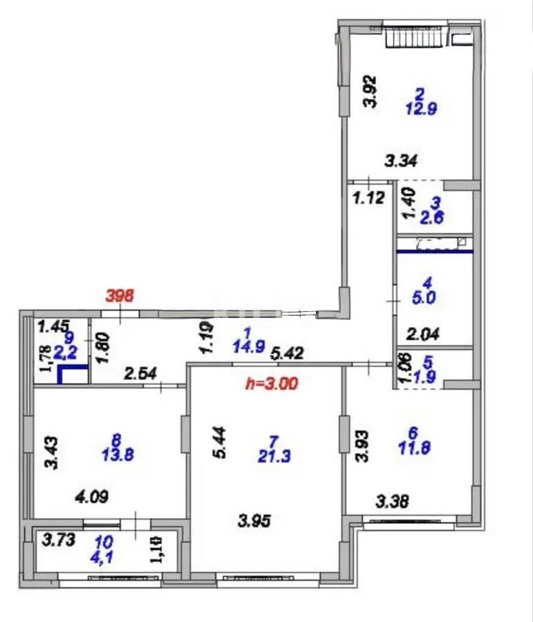 Продажа 3-комнатной квартиры, 91 м² в Астане - фото 7
