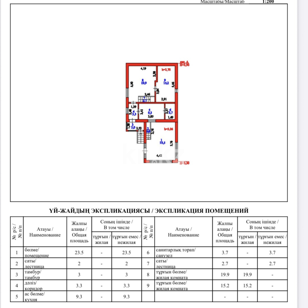 Продажа 5-комнатного дома, 136 м², E 575, дом  44 в Астане - фото 37