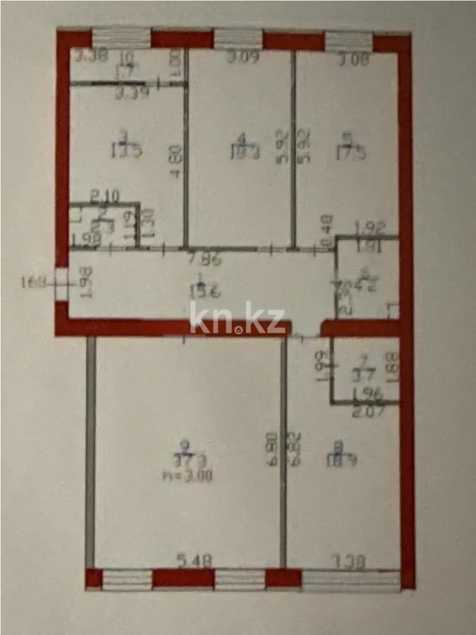 Продажа 4-комнатной квартиры, 135 м² в Астане