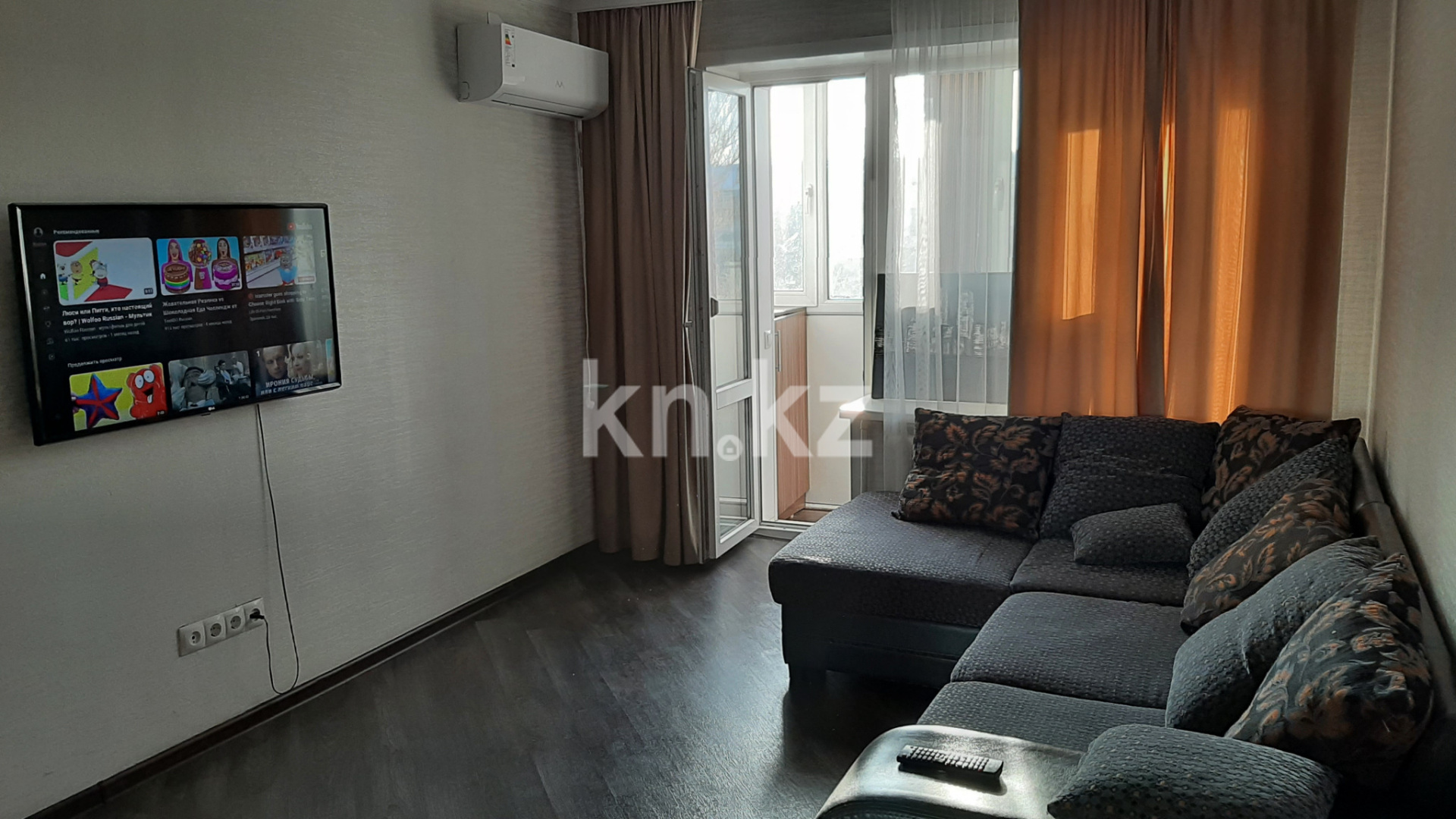 Аренда 2-комнатной квартиры, 48 м², пр. Строителей, дом  25 в Караганде