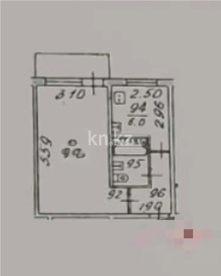 Продажа 1-комнатной квартиры, 31 м², ул. Дуйсенова, дом  25 в Алматы