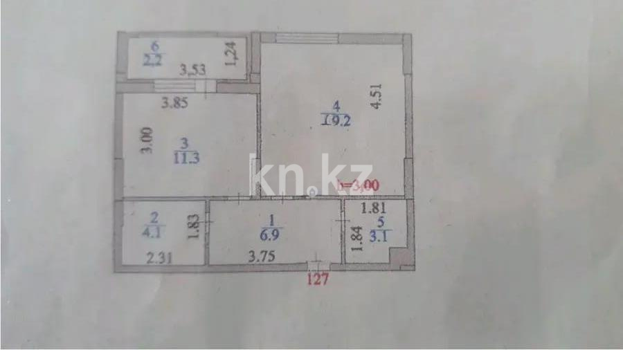 Продажа 1-комнатной квартиры, 46.6 м², пр. Кабанбай батыра, дом  64 в Астане - фото 5