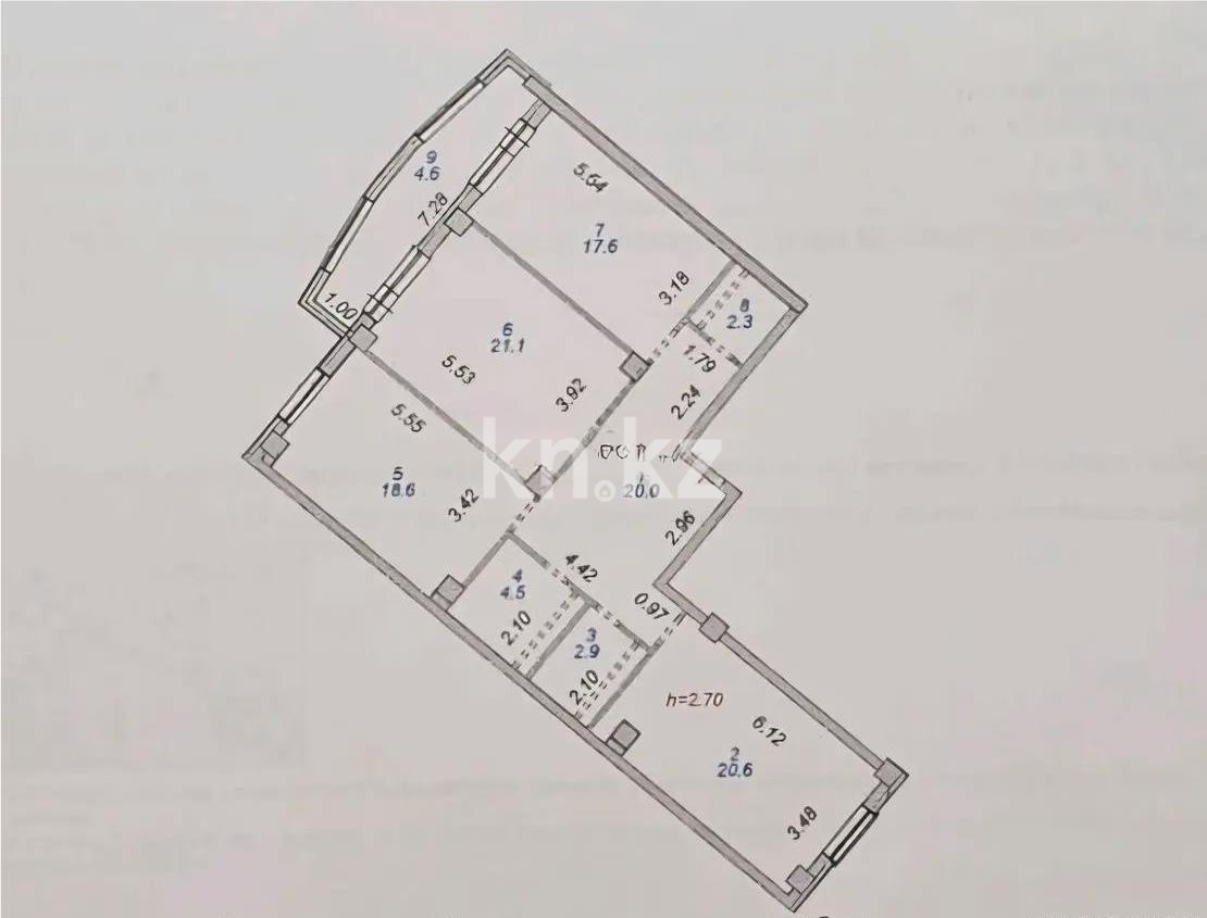 Продажа 3-комнатной квартиры, 112.2 м² в Астане - фото 4