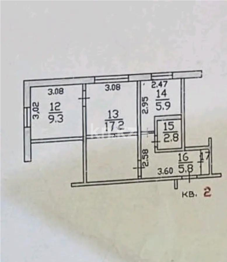 Продажа 2-комнатной квартиры, 41.6 м² в Алматы - фото 6