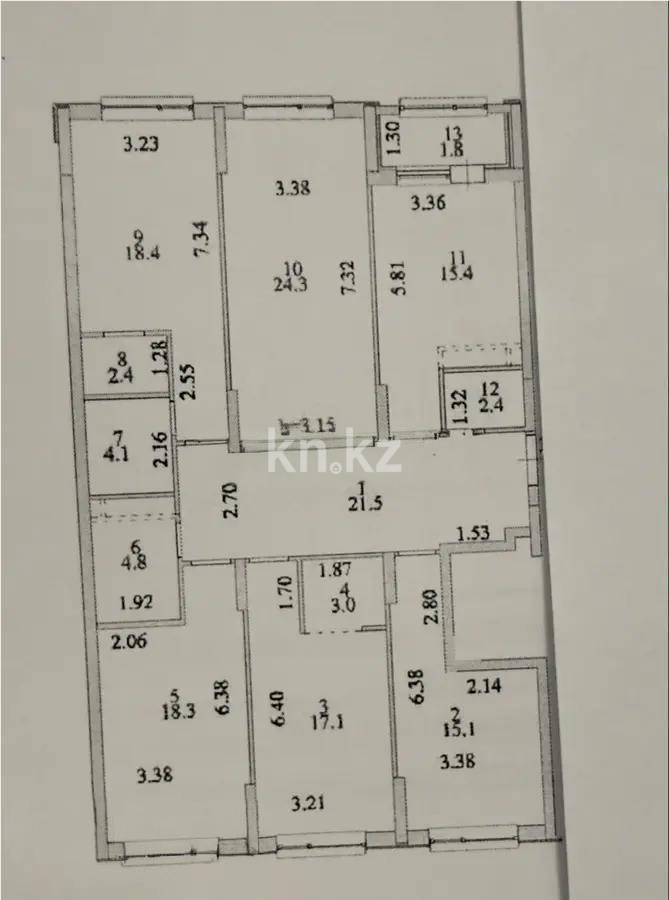 Продажа 5-комнатной квартиры, 148.6 м² в Астане