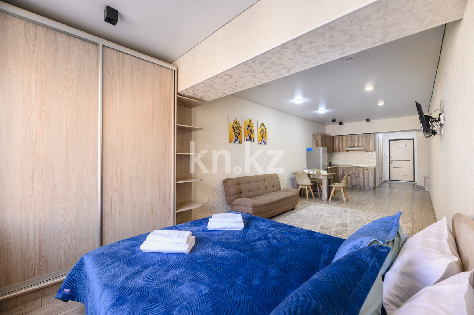 Аренда 1-комнатной квартиры посуточно, 45 м² в Алматы - фото 2